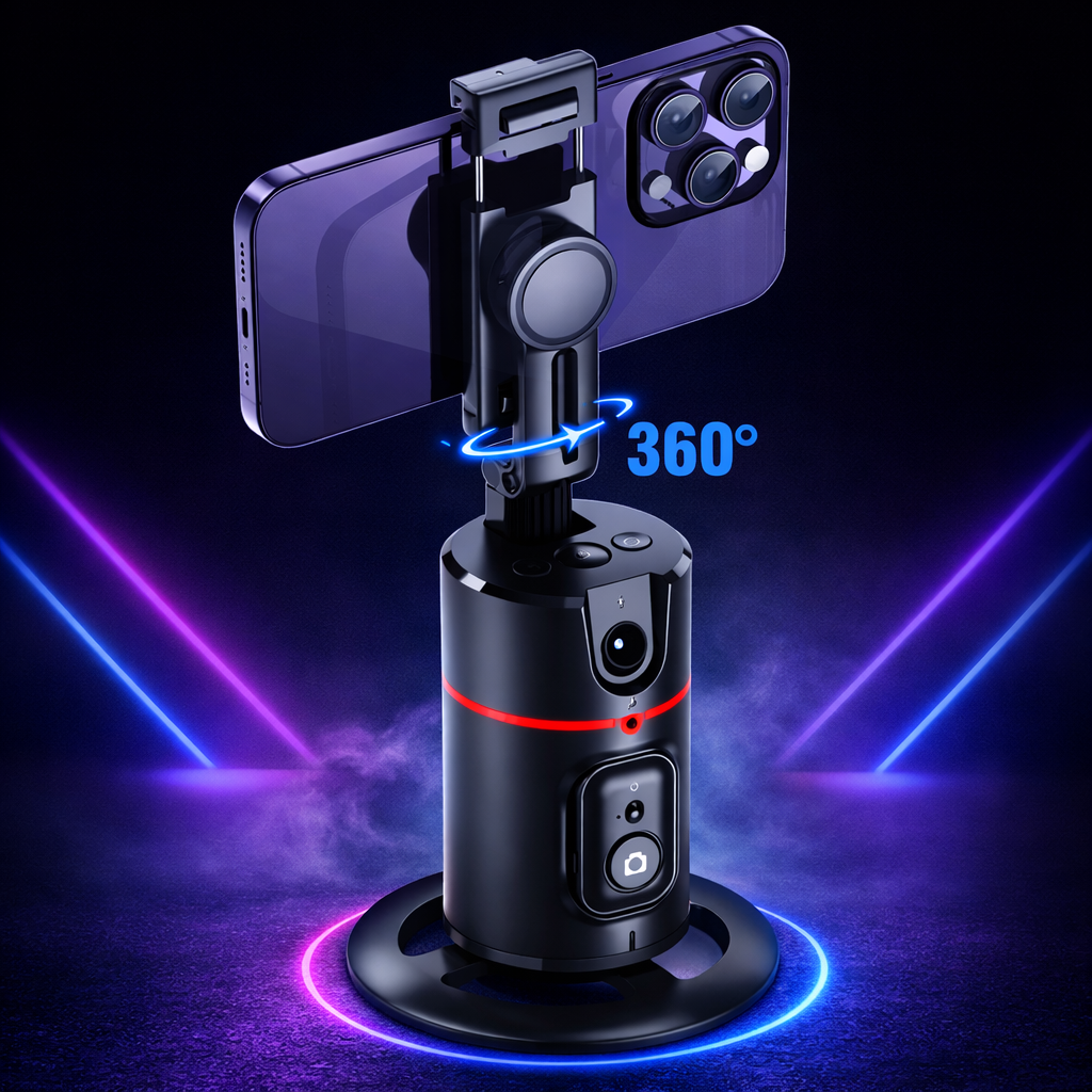 AitecTrack™ – Support Intelligent à Suivi Facial Automatique