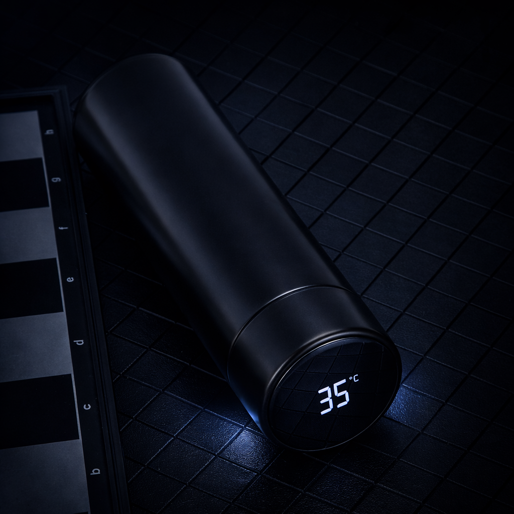 AitecBottle™ – Bouteille Intelligente avec Affichage de Température