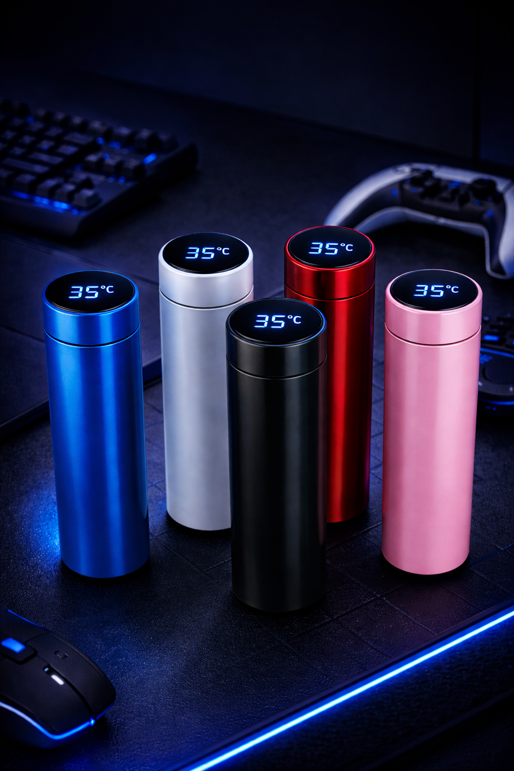 AitecBottle™ – Bouteille Intelligente avec Affichage de Température